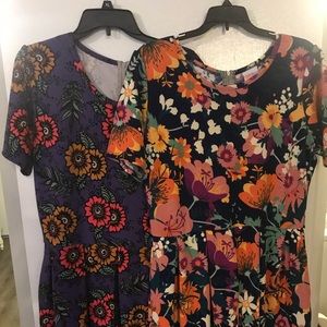 2 EUC LuLaRoe Amelia’s 2XL